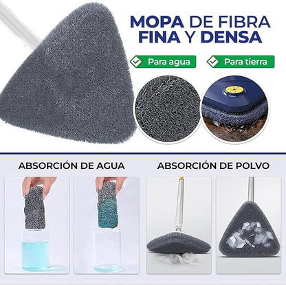 TriClean Pro - Fregona Triangular 360º
