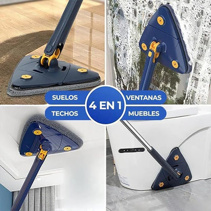 TriClean Pro - Fregona Triangular 360º